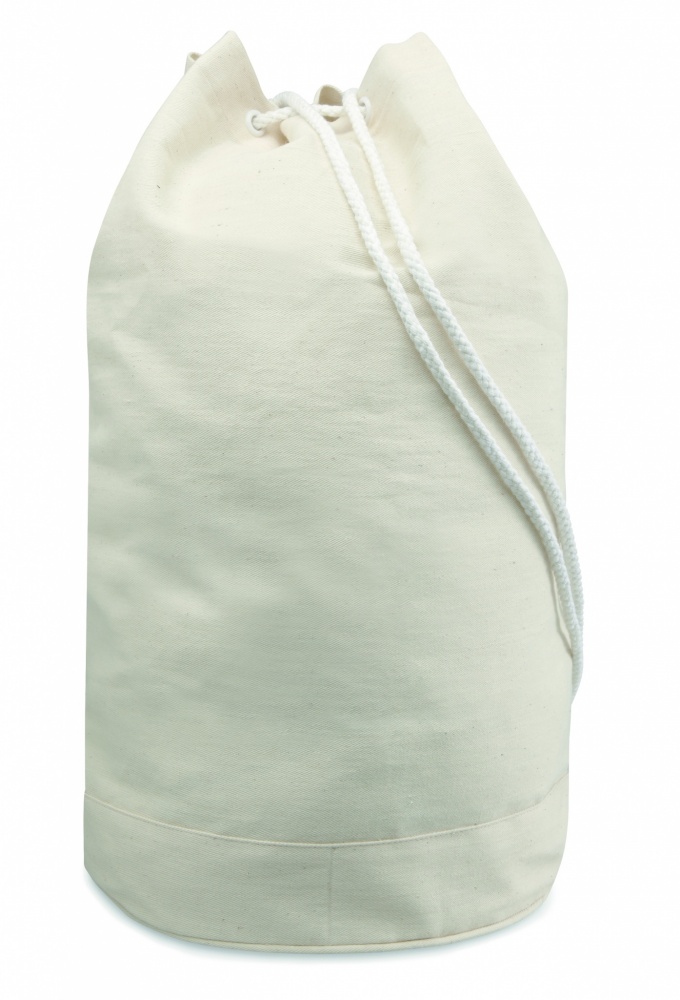 Logo trade promotional giveaway photo of: Cotton duffle bag