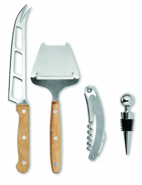Logotrade promotional merchandise picture of: Cheese and wine set