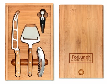 Logotrade promotional giveaway picture of: Cheese and wine set