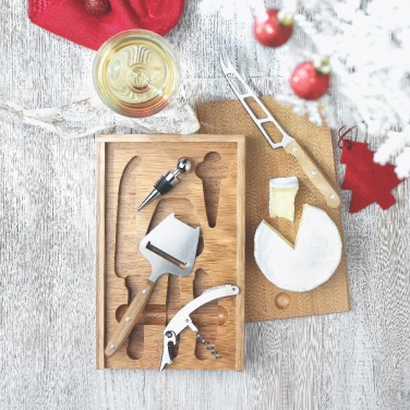 Logo trade promotional merchandise picture of: Cheese and wine set
