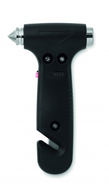 Logo trade promotional products image of: 3 in 1 Emergency hammer