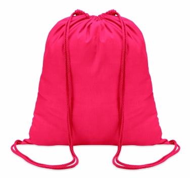 Logo trade business gift photo of: 100gr/m² cotton drawstring bag