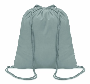 Logo trade promotional items picture of: 100gr/m² cotton drawstring bag