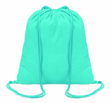 Logo trade promotional gifts picture of: 100gr/m² cotton drawstring bag