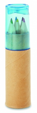 Logotrade promotional giveaways photo of: 6 coloured pencils