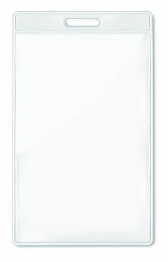 Logo trade advertising products picture of: Transparent badge 7.5cmx12.5cm