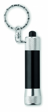 Logotrade promotional gift image of: Aluminium torch with key ring