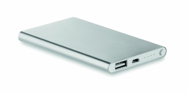Logotrade business gifts photo of: Flat power bank 4000 mAh