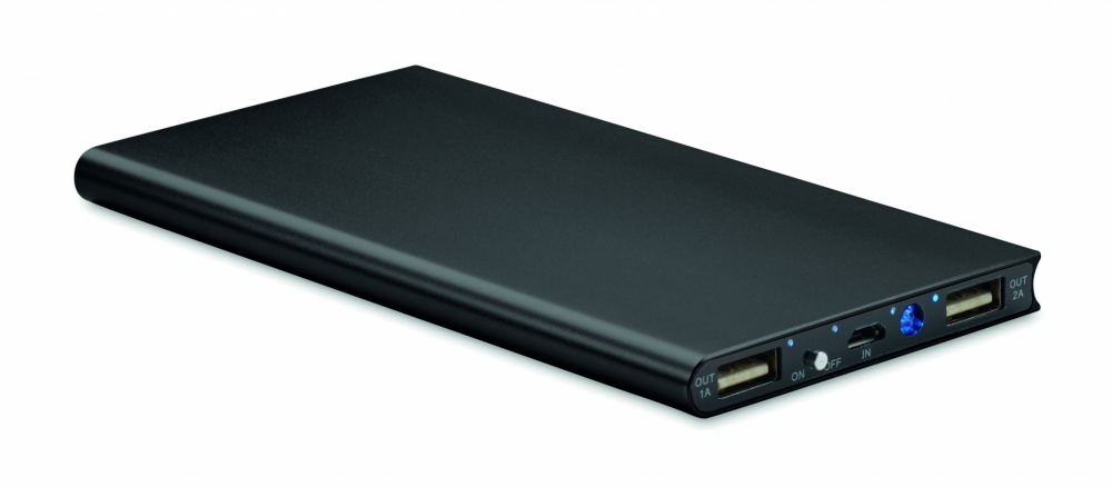 Logotrade promotional giveaway image of: Power bank 8000 mAh