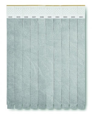 Logo trade promotional products picture of: One sheet of 10 wristbands