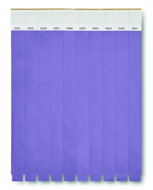 Logotrade promotional merchandise picture of: One sheet of 10 wristbands