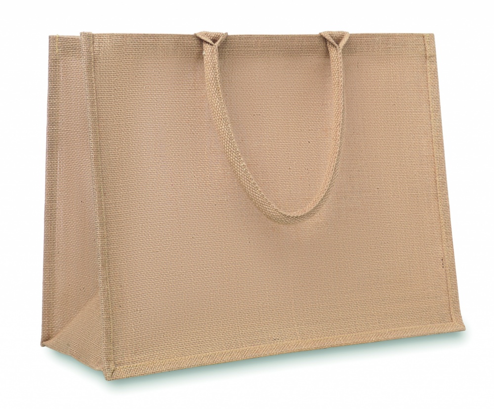 Logo trade corporate gifts picture of: Jute shopping bag