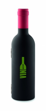 Logotrade promotional gift picture of: Bottle shape wine set