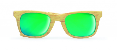 Logo trade promotional gifts image of: Wooden look sunglasses MAARDU