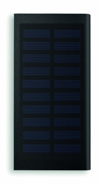 Logo trade promotional merchandise image of: Solar power bank 8000 mAh