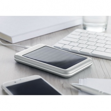 Logo trade corporate gifts picture of: 4000 mAH solar powerbank