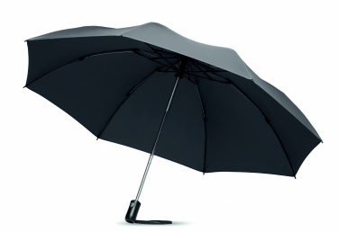 Logo trade promotional merchandise photo of: Foldable reversible umbrella