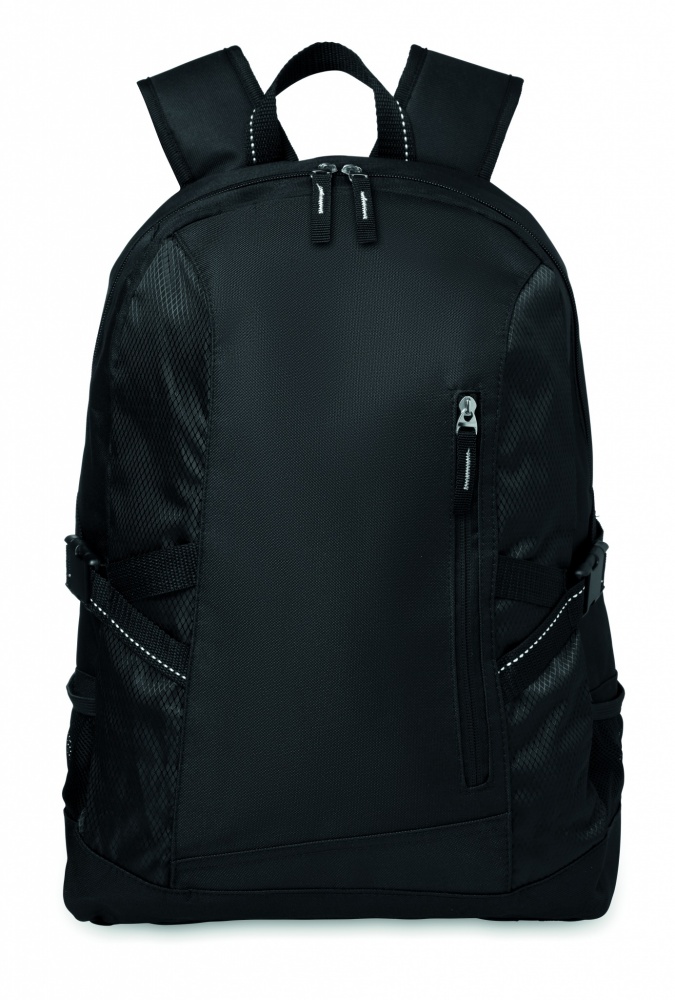 Logo trade corporate gifts picture of: Polyester laptop backpack