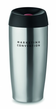 Logotrade promotional giveaway image of: Double wall travel cup 350 ml