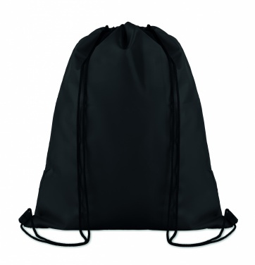 Logo trade promotional merchandise picture of: 210D Polyester drawstring bag