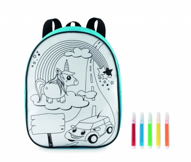 Logotrade promotional merchandise picture of: Backpack with 5 markers