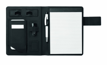 Logotrade promotional gift image of: A5 folder with power bank