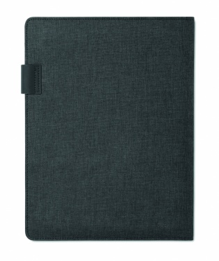 Logo trade advertising products picture of: A4 folder with power bank