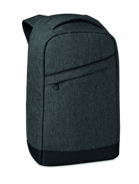 Logo trade promotional gifts image of: 2 tone backpack incl USB plug