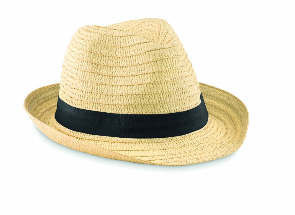 Logo trade corporate gift photo of: Paper straw hat