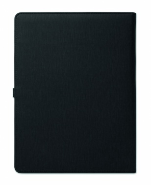Logo trade business gifts image of: A4 folder w/wireless charger5W