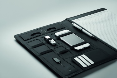 Logotrade corporate gift picture of: A4 folder w/wireless charger5W