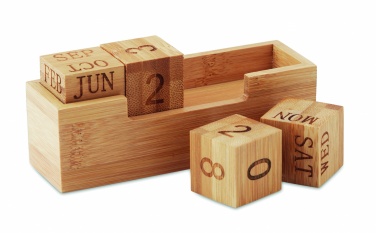 Logotrade advertising products photo of: Bamboo calendar