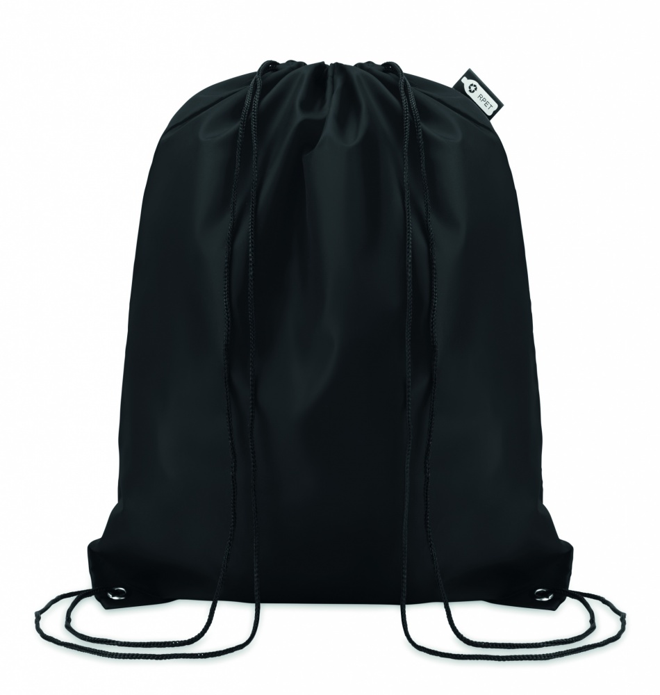 Logotrade corporate gift image of: 190T RPET drawstring bag