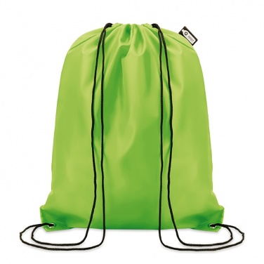 Logotrade advertising products photo of: 190T RPET drawstring bag