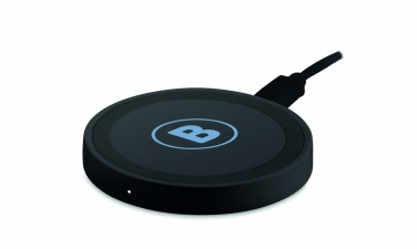 Logo trade promotional products picture of: Small wireless charger 5W