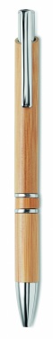 Logo trade business gift photo of: Bamboo automatic ball pen
