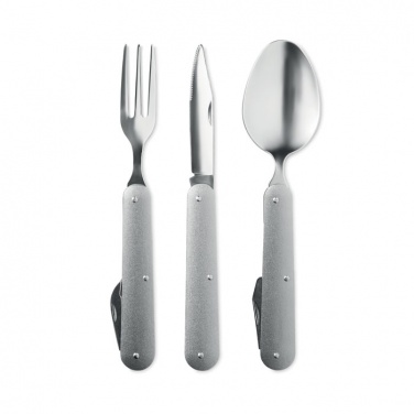 Logotrade promotional giveaway image of: 3-piece camping utensils set