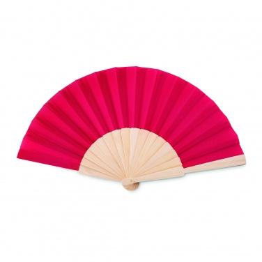Logotrade promotional product image of: Manual hand fan wood