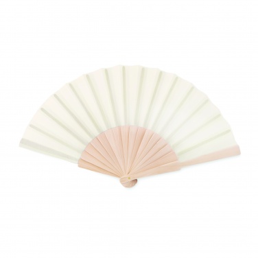 Logotrade promotional product picture of: Manual hand fan wood
