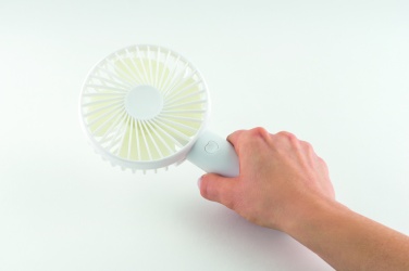 Logo trade promotional merchandise picture of: USB desk fan with stand 