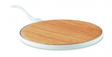 Logotrade promotional merchandise image of: Wireless charger round 5W TISPAD
