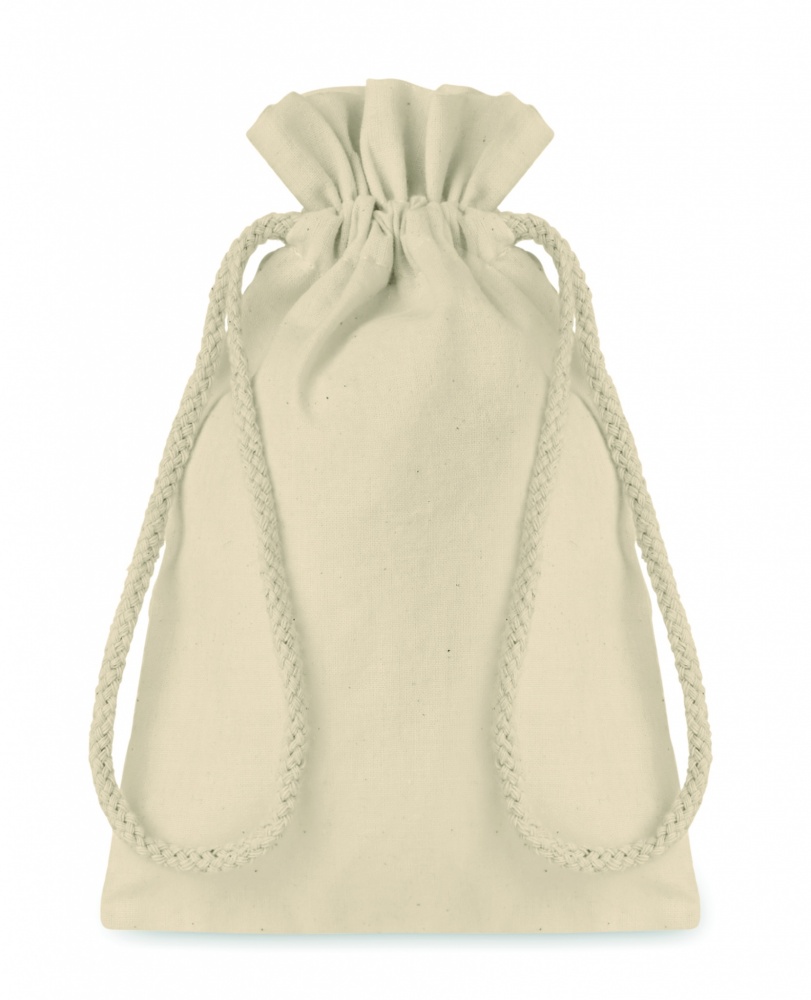 Logotrade advertising products photo of: Small Cotton draw cord bag