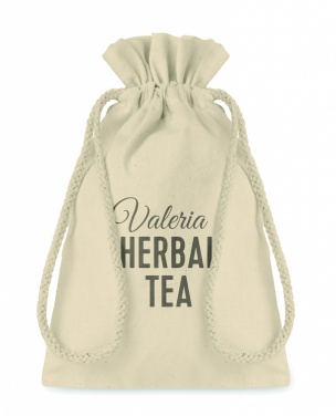 Logo trade advertising products picture of: Small Cotton draw cord bag