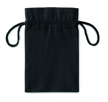Logo trade promotional products picture of: Small Cotton draw cord bag