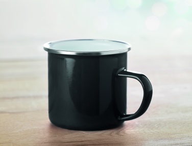 Logotrade advertising products photo of: Metal mug with enamel layer