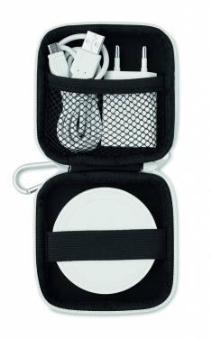 Logotrade promotional gift picture of: Wireless charger travel set