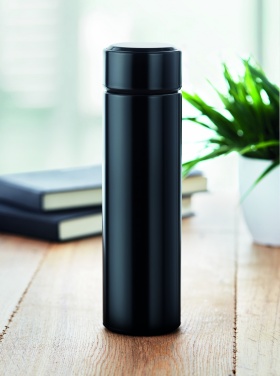 Logotrade promotional giveaway image of: Bottle with touch thermometer