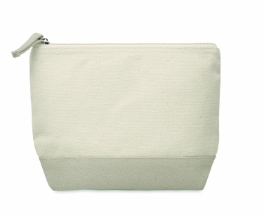 Logotrade promotional merchandise picture of: Bicolour cotton cosmetic bag