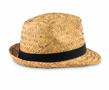 Logo trade promotional giveaway photo of: Natural straw hat