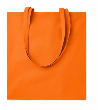 Logo trade promotional gift photo of: 180gr/m² cotton shopping bag